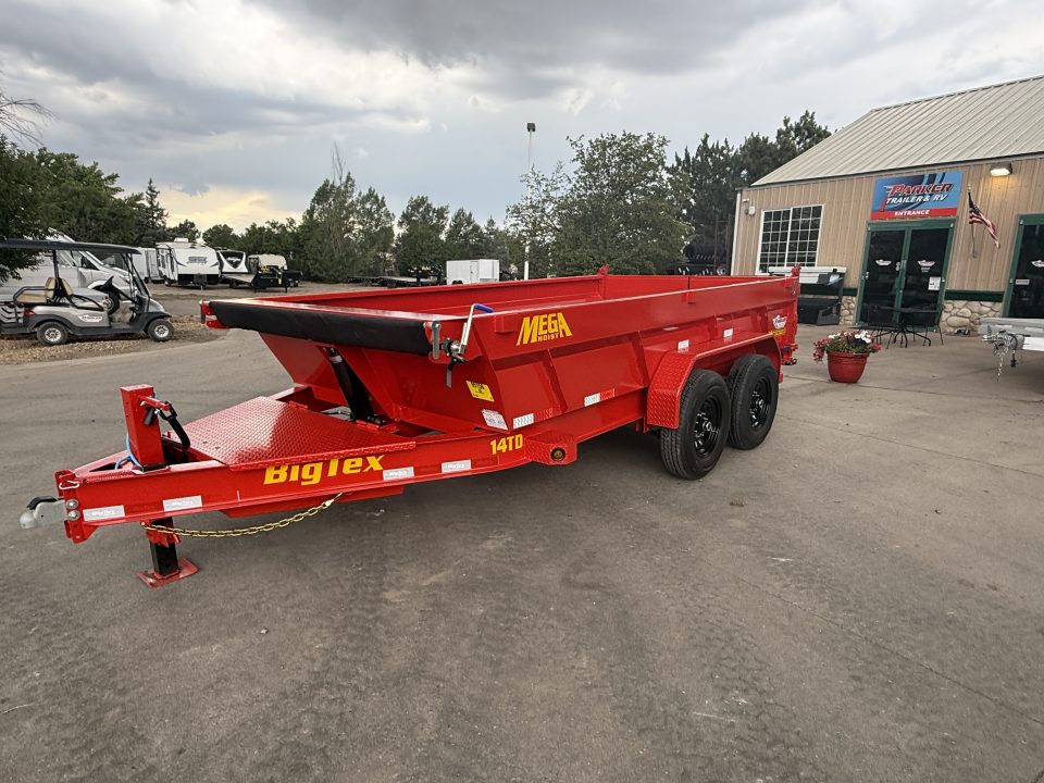 New 2026 Big Tex 14TD-7x14C2A-BK Dump Trailer