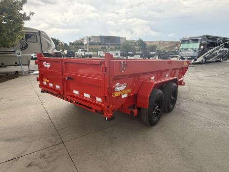 New 2026 Big Tex 14TD-7x14C2A-BK Dump Trailer