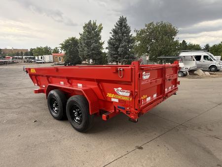 New 2026 Big Tex 14TD-7x14C2A-BK Dump Trailer