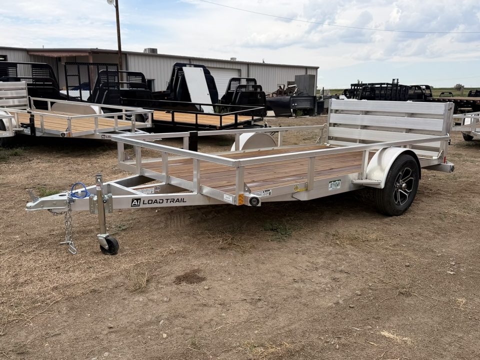 New 2027 Load Trail 6.5-12 Aluminum Ramp Gate Utility W/ Bi-Fold Gate 3K GVWR