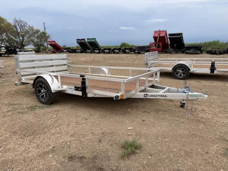New 2027 Load Trail 6.5-12 Aluminum Ramp Gate Utility W/ Bi-Fold Gate 3K GVWR