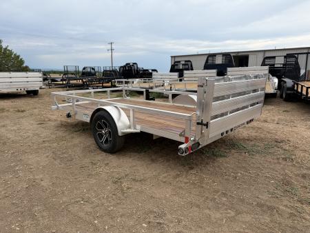 New 2027 Load Trail 6.5-12 Aluminum Ramp Gate Utility W/ Bi-Fold Gate 3K GVWR