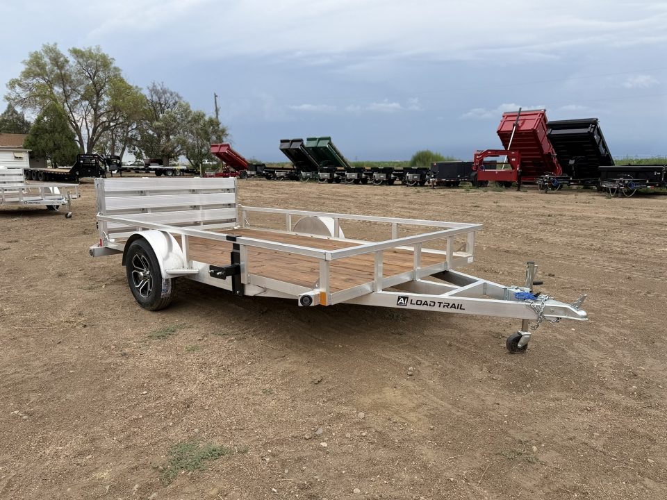New 2027 Load Trail 6.5-12 Aluminum Ramp Gate Utility W/ Bi-Fold Gate 3K GVWR