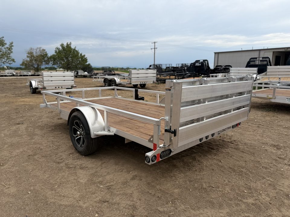 New 2027 Load Trail 6.5-12 Aluminum Ramp Gate Utility W/ Bi-Fold Gate 3K GVWR