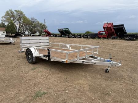 New 2027 Load Trail 6.5-12 Aluminum Ramp Gate Utility W/ Bi-Fold Gate 3K GVWR