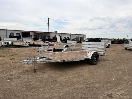 New 2027 Load Trail 6.5-12 Aluminum Ramp Gate Utility W/ Bi-Fold Gate 3K GVWR