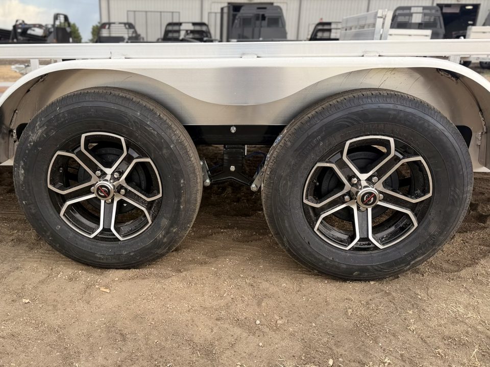 New 2027 Load Trail 7-14 Tandem Axle Aluminum Ramp Gate Utility W/ Bi-Fold Gate 7K GVWR