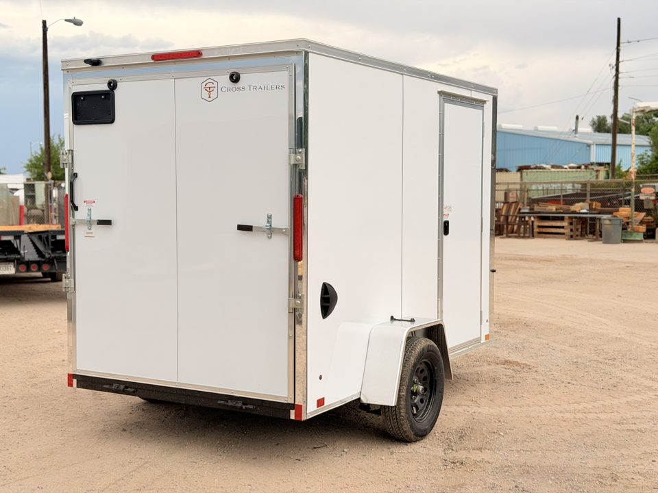 New 2027 Cross Trailers 6-10-1.5V Enclosed 3K GVWR