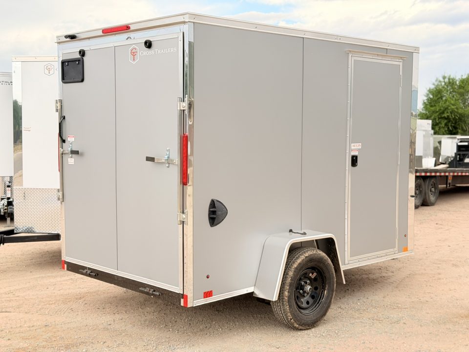New 2027 Cross Trailers 6-10-1.5V Enclosed 3K GVWR