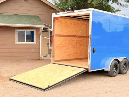 New 2027 Cross Trailers 7-16-1.5V Enclosed 7K GVWR