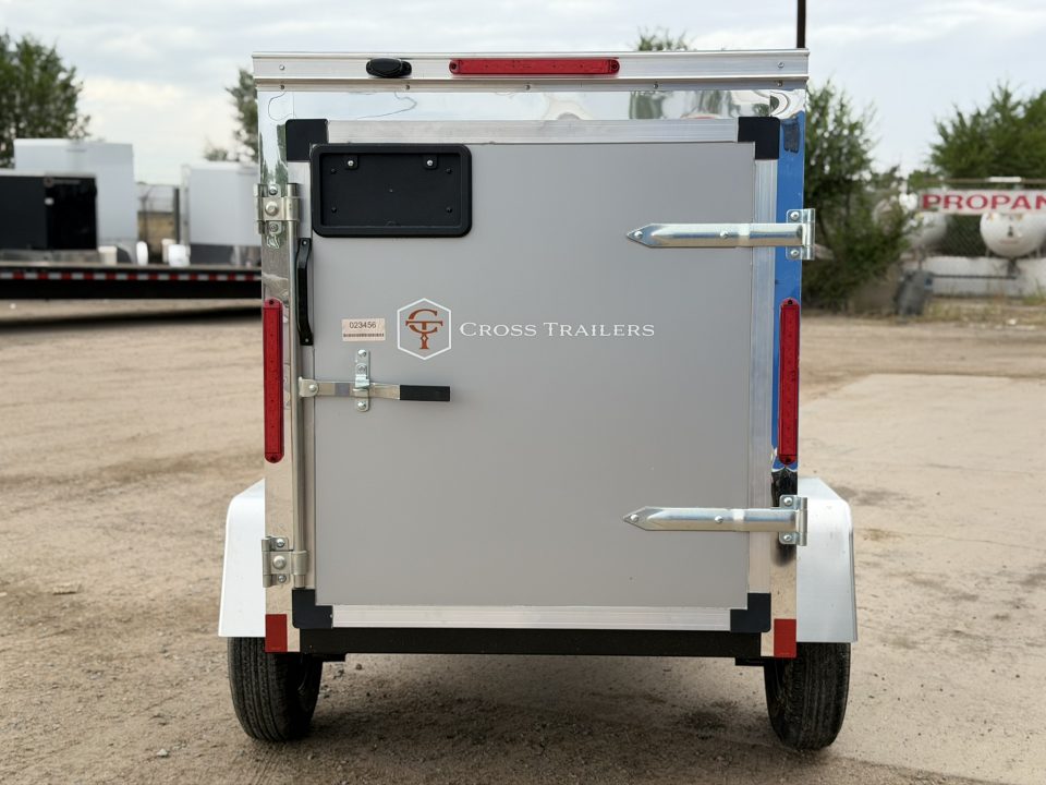 New 2027 Cross Trailers 4-6-1V Enclosed Barn door 2K GVWR