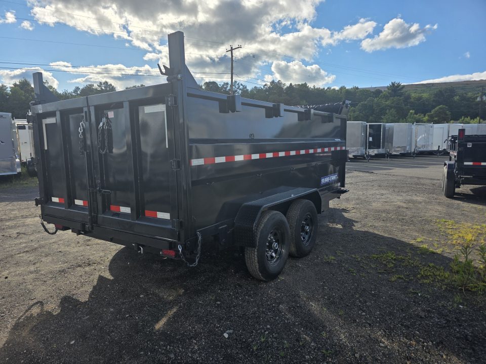 New 2026 Sure-Trac 7X14 14K - 4' HIGH SIDES Dump Trailer
