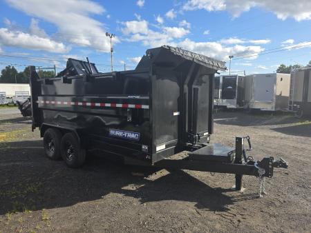 New 2026 Sure-Trac 7X14 14K - 4' HIGH SIDES Dump Trailer
