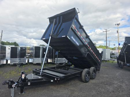 New 2026 Sure-Trac 7X14 14K - 4' HIGH SIDES Dump Trailer