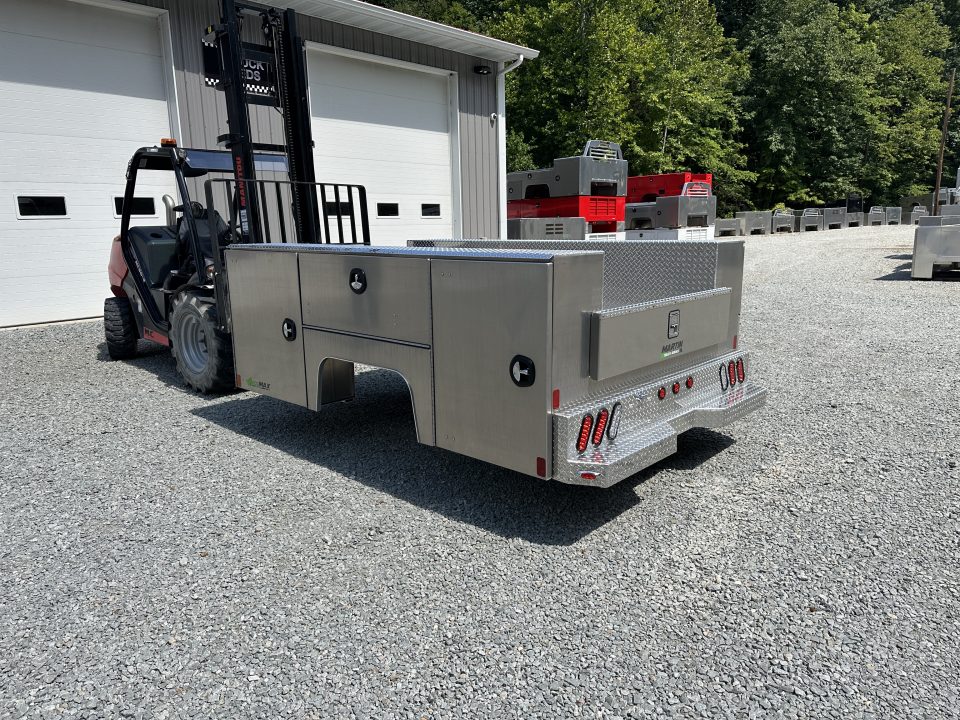 New Martin Truck Bodies Aluminum SSB Service Body SRW 60" CA Cab and Chassis SINGLE REAR WHEEL