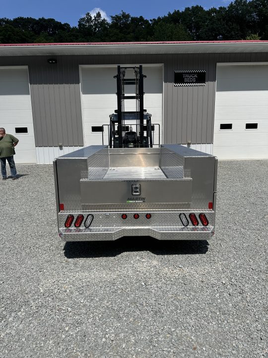 New Martin Truck Bodies Aluminum SSB Service Body SRW 60" CA Cab and Chassis SINGLE REAR WHEEL