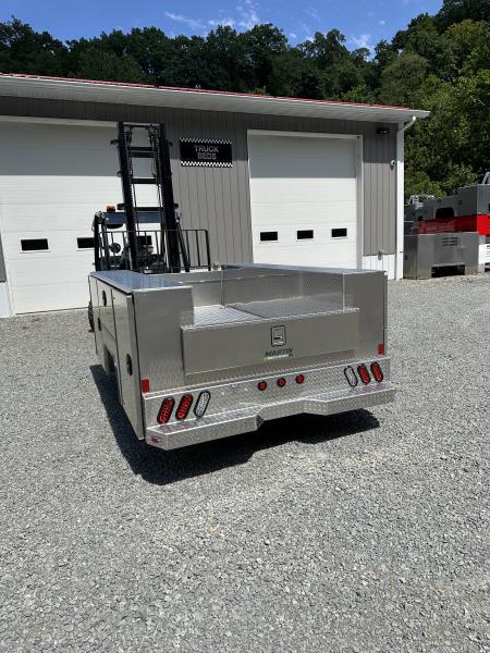 New Martin Truck Bodies Aluminum SSB Service Body SRW 60" CA Cab and Chassis SINGLE REAR WHEEL