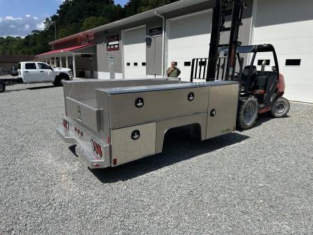 New Martin Truck Bodies Aluminum SSB Service Body SRW 60" CA Cab and Chassis SINGLE REAR WHEEL