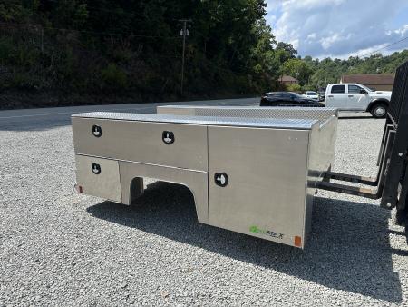 New Martin Truck Bodies Aluminum SSB Service Body SRW 60" CA Cab and Chassis SINGLE REAR WHEEL