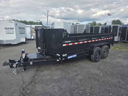 New 2026 Sure-Trac 7X14 14K - TELESCOPIC Dump Trailer