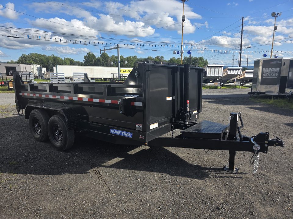 New 2026 Sure-Trac 7X14 14K - TELESCOPIC Dump Trailer