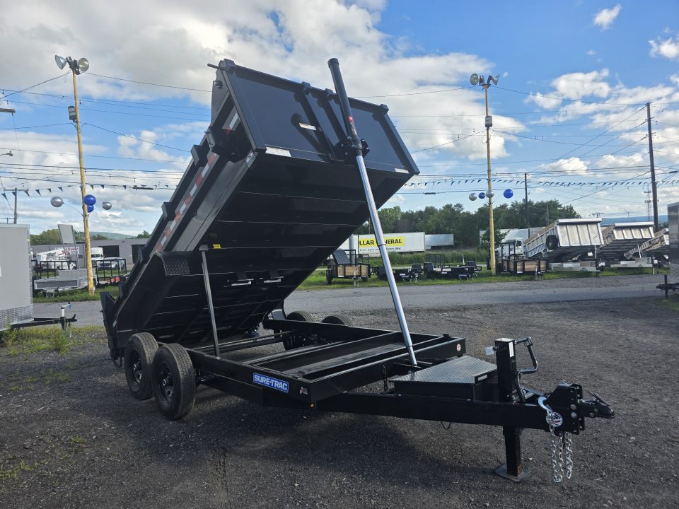 New 2026 Sure-Trac 7X14 14K - TELESCOPIC Dump Trailer
