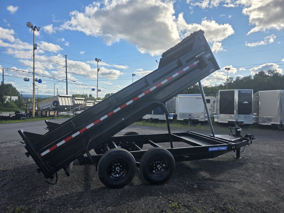 New 2026 Sure-Trac 7X14 14K - TELESCOPIC Dump Trailer