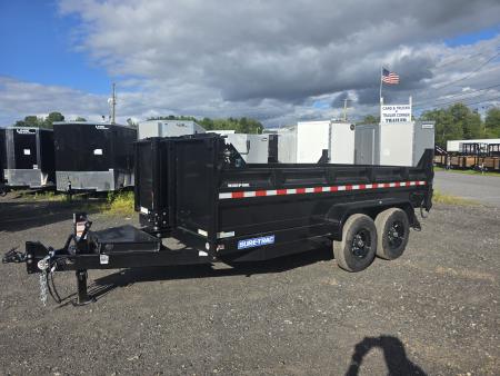 New 2026 Sure-Trac 7X14 14K - TELESCOPIC Dump Trailer