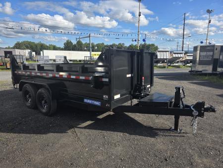 New 2026 Sure-Trac 7X14 14K - TELESCOPIC Dump Trailer