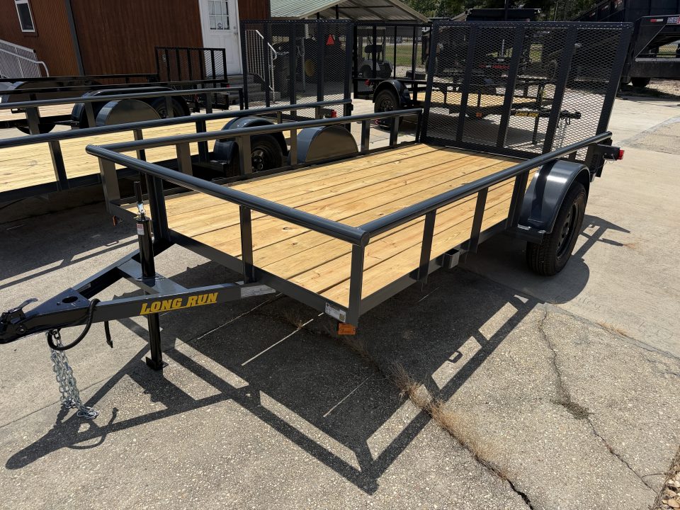 New 2026 Long Run Trailers 76"x12' Pipetop Utility Trailer