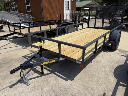 New 2026 Long Run Trailers 76 x14 Pipetop Utility Trailer
