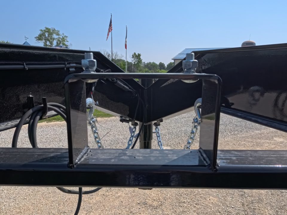 New 2027 H&H Trailers 83 x 14 Gooseneck Dump Trailer w/ Telescopic I-Beam Lift, 14K GVWR, Dock Legs and Tarp Kit