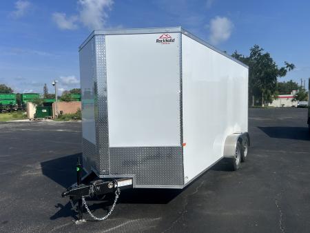New 2027 Rock Solid Cargo 7X16 TA ENCLOSED TRAILER Cargo / Enclosed Trailer