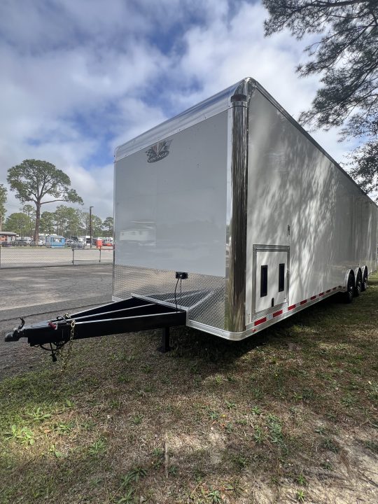 New 2027 Vintage 34’ Tag Race Trailer