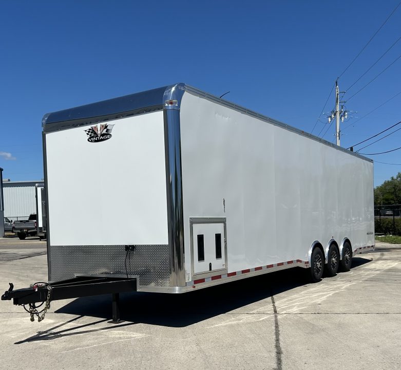 New 2027 Vintage 34’ Tag Race Trailer