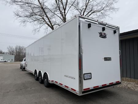 New 2027 Vintage 34’ Tag Race Trailer