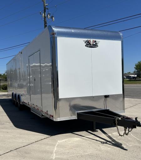 New 2027 Vintage 34’ Tag Race Trailer