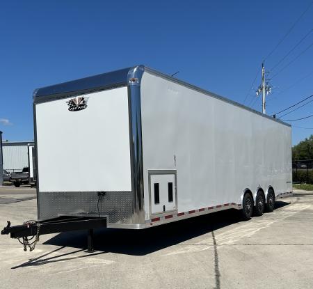 New 2027 Vintage 34’ Tag Race Trailer