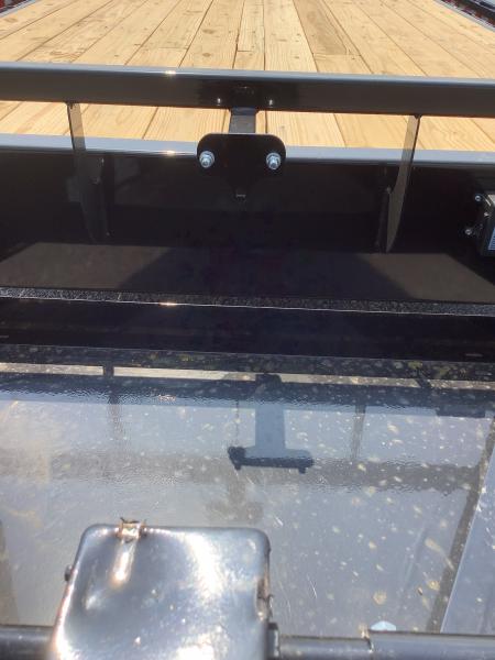 New 2027 Iron Bull 102x28 16000 GVWR 5' Dove Tail w/Rampage Ramps Deckover Trailer