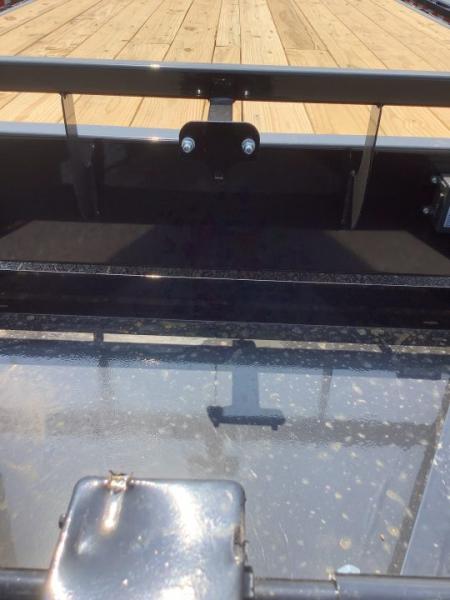 New 2027 Iron Bull 102x28 16000 GVWR 5' Dove Tail w/Rampage Ramps Deckover Trailer