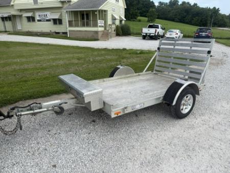 Used 2014 Look Trailers 63 X8' ALUMINUM Utility Trailer