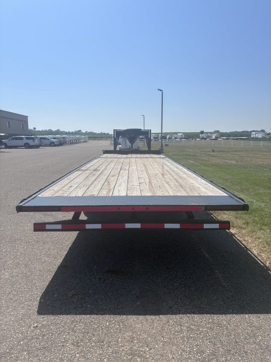 Used 2021 CornPro 8' x 21' Tilt Flatbed Trailer