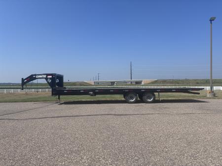 Used 2021 CornPro 8' x 21' Tilt Flatbed Trailer