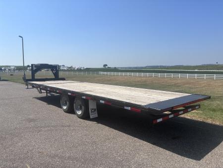 Used 2021 CornPro 8' x 21' Tilt Flatbed Trailer