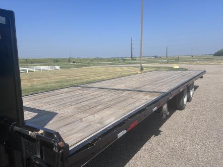 Used 2021 CornPro 8' x 21' Tilt Flatbed Trailer