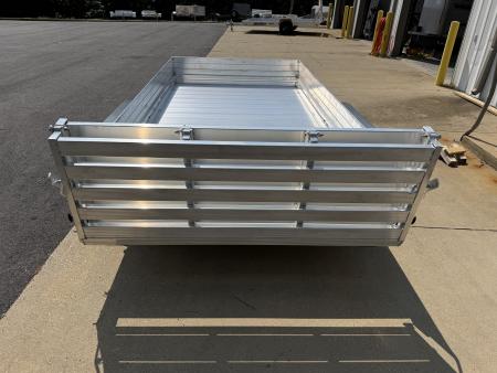 New 2027 Aluma 78x14 Utility, 12" Solid Sides 7814TA ESA