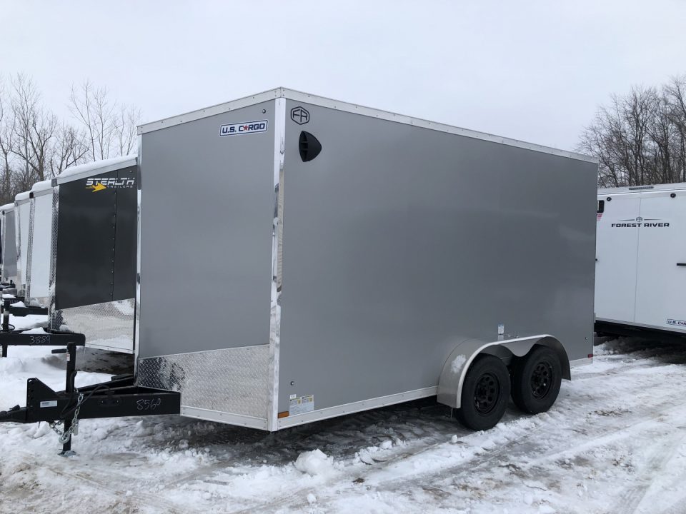 New 2027 US Cargo 7X14 W/ POLYCOR AND 7' INTERIOR Cargo / Enclosed Trailer