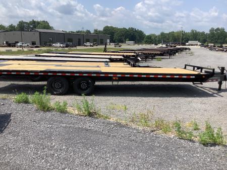 New 2027 Iron Bull 102x28 16000 GVWR Deckover Tilt Trailer Tilt Trailer
