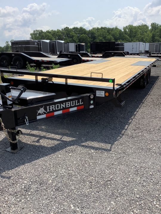 New 2027 Iron Bull 102x28 16000 GVWR Deckover Tilt Trailer Tilt Trailer