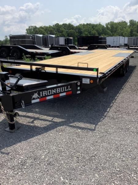 New 2027 Iron Bull 102x28 16000 GVWR Deckover Tilt Trailer Tilt Trailer